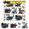 Dinosaurs stickers 3 sheets 