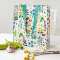 Wild flowers shopping bag