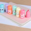 mini animal highlighters pack of 6