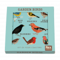Garden Birds coasters (set of 4) in box