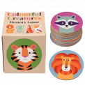 colourful creatures memory game box with pieces
