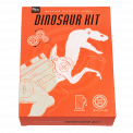 Motorised dinosaur kit box front side