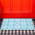 Blue Friendship Doormat