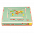 World Map puzzle box