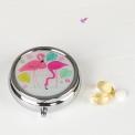 Flamingo Bay Pill Box With Mirror