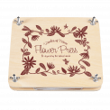 Wooden flower press fully assembled