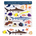 Ocean stickers with some out of packaging