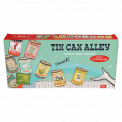 Traditional tin can alley game box