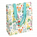 Wild Flowers shopping bag, recycle shopping bag 