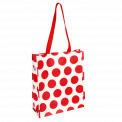 Red on cream Spotlight shopping bag