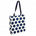 Navy on cream Spotlight shopping bag