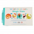 Wild Wonders Magic Slate toy back with information