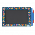 Magic Slate toy in dark blue with fairies, butterflies and flowers design