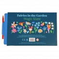 Fairies in the Garden Magic Slate toy back with information