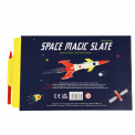 Space Age Magic Slate toy back with information