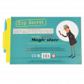 Secret Agent Magic Slate toy back with information