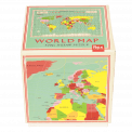 World Map puzzle box
