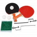 Table tennis set pieces: bats, net, net brackets and balls