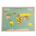 World map 300 pieces jigsaw puzzle