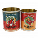 Passata Storage Tins (set Of 2)