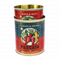 Passata Storage Tins (set Of 2)