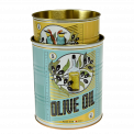 Olive Oil Storage Tins (set Of 2)