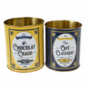 Café De Paris Storage Tins (set Of 2)