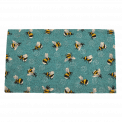 Coir doormat with Bumblebee print