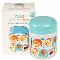 Wild Wonders stainless steel food flask with box