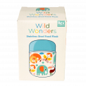 Wild Wonders stainless steel food flask box