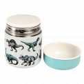 Prehistoric Land stainless steel food flask with outer lid / cup removed