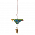 Cloth Bird Hanging Decoration (assorted Colours)