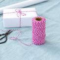 Pink And White Baker's Twine