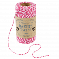 Pink And White Baker's Twine