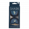Sharks cupcake cases pack of 50 in box