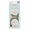 Mimi and Milo cupcake cases pack of 50 in box
