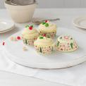 50s Christmas Cupcake Cases (pack Of 50)