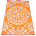 Orange Recycled Floor Mat