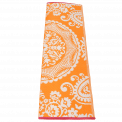 Orange Recycled Floor Mat