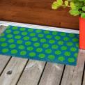 Green On Blue Spotlight Doormat