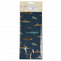 Sharks tissue paper sheets in packaging