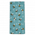 Tissue paper sheets with print of bumblebees