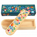 Fairies In The Garden Wooden Pencil Case