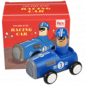 Push Down Action Racing Car Blue