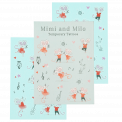 Mimi And Milo Temporary Tattoos