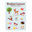 Woodland Creatures Temporary Tattoos 