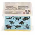 Prehistoric Land Set Of Mini Stamps