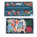 Fairies In The Garden Set Of Mini Stamps