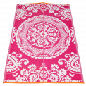 Pink Recycled Floor Mat 180x120cm