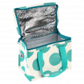 Turquoise On White Spotlight Lunch Bag